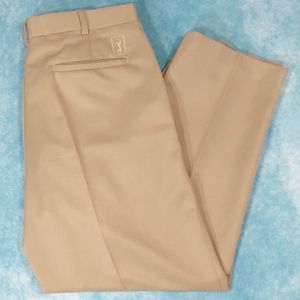 PGA Tour Golf Pants, Pleated, Tan/beige, Men's, Size 36/29